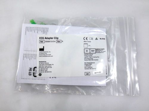 GE ECG Surelock Adapter Clips, 2056813-014, Rev A