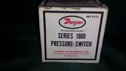 Dwyer  series 1800 1823-5 pressure switch