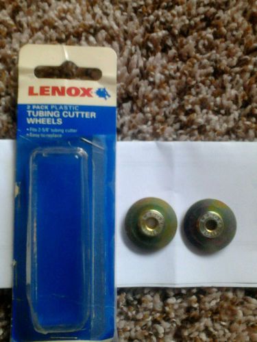 LENOX 21191 2 Pack Plastic Tubing Cutter Replacement Wheels  ***NEW***