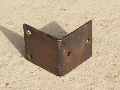 Right angle heavy duty metal brackets 3&#034; x 3&#034; x 3/16&#034;  with bolt holes (10pk.) for sale