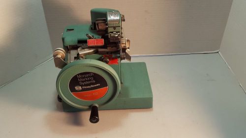 Vintage MONARCH MARKING SYSTEMS Model 62 Retail Price Tag Label Making Machine