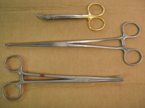 Codman 36-5080 classic plus suture scissors &amp; 30-5570 grasping forceps 334-4131 for sale