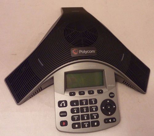 Genuine Polycom IP5000 VoiP Voice Conferencing IP Phone 2201-30900-001 As-Is