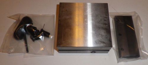 Hermann Schmidt Magnetic Squaring Block Model MSB4x4FPH 4&#034;x 4&#034; BRAND NEW EDM