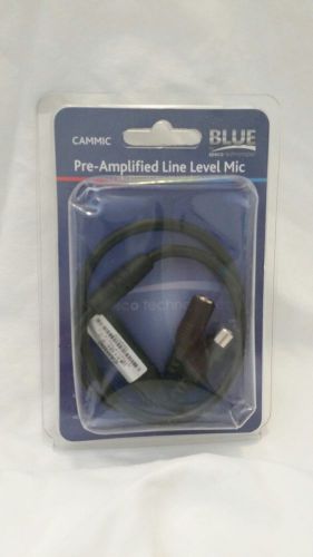 Speco Technologies Blue Cammic Pre-Amplified Line Level Mic