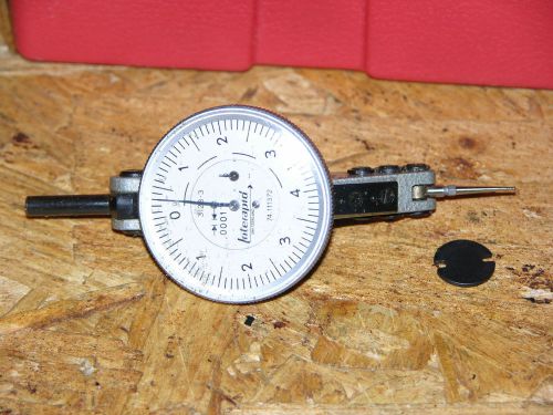 Interapid dial test indicator.  0.0001&#034; per division.  model 312b-3.  swiss made for sale