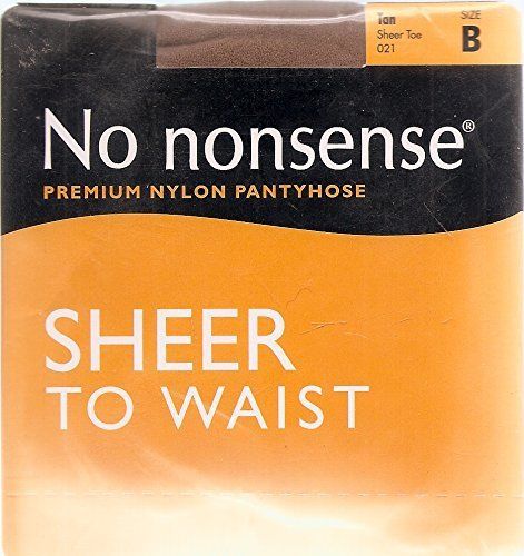 No Nonsense Sheer to Waist Pantyhose - Tan - Size B