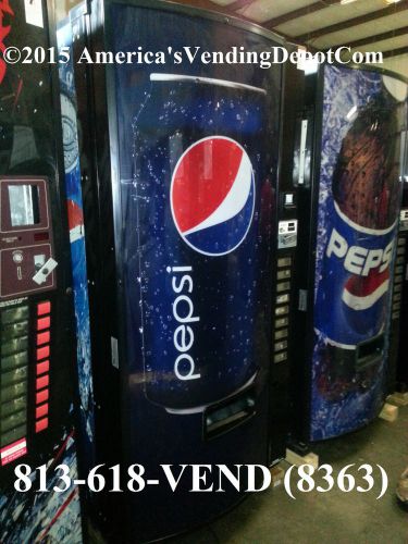 Dixie narco 600e - 9 select multi price - cans/bottles - pepsi can- mdb/dex #4 for sale
