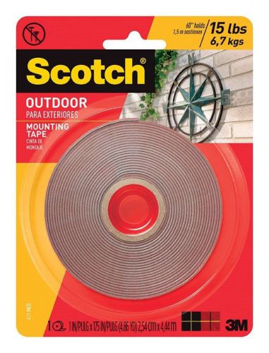 Scotch Mounting Tape 1 In. X 175 In.