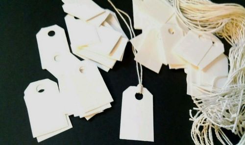 100 sm white acid free price tags gift tags embellishments