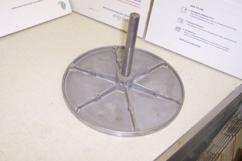 Sanding face plate 9&#034; diameter with 5/8&#034; arbor excellent condition for sale