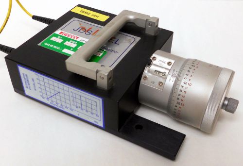 Jds fitel model va5505-fpl variable optical attenuator 1550-opt mitutoyo .0002&#034; for sale