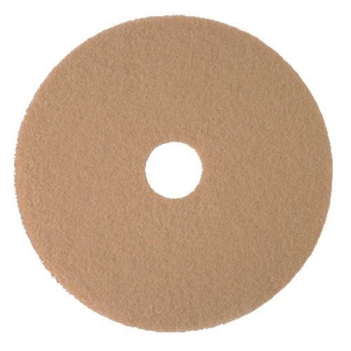 3m tan burnish pad 3400, 17&#034; floor care pad (case of 5) for sale