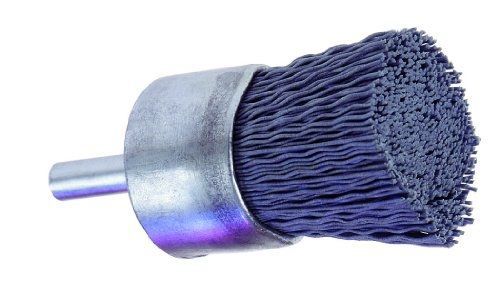 Osborn 30293 Abrasive Nylon End Brush, Silicon Carbide Bristle, 19000 RPM, 1&#034;