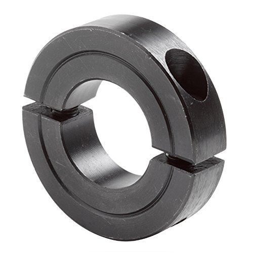 Climax Metal H2C-187 Recessed Screw Clamping Collar, Two Piece, Black Oxide