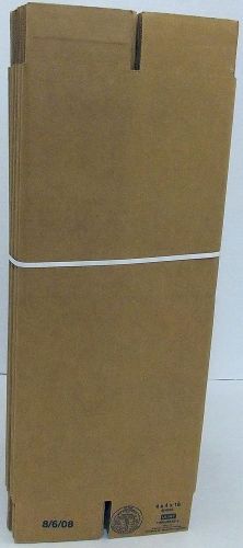 Bundle of 25 18&#034; x4&#034;x4&#034; Corrugated Tall Shipping Boxes Uline S-4305 12 Available