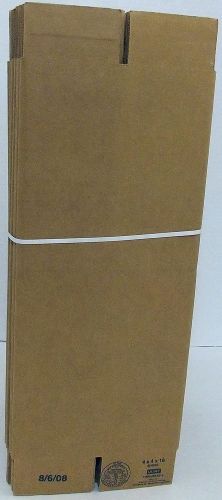 Bundle of 25 18&#034; x4&#034;x4&#034; Corrugated Tall Shipping Boxes Uline S-4305 12 Available