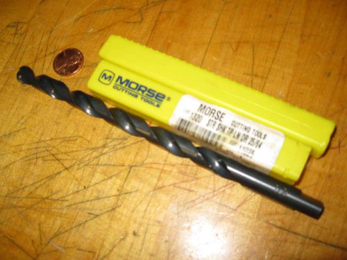 25/64&#034; Taper Length Drill,  Morse tool Co