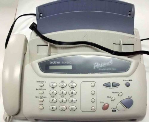 Brother Fax-560 Plain Paper Fax, Phone- USED
