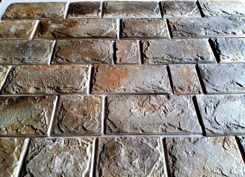 Costa Brava Polyurethane Molds for Concrete Plaster wall stone Form Gypsum Tiles