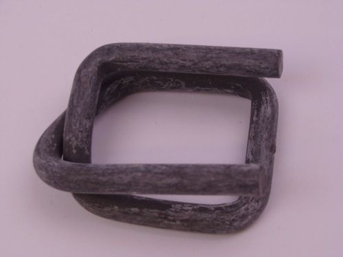 4DXC6 Strapping Buckle,Cord Strap 1-1/4 In., PK160 PHOSPHATE FINISHED   A001409V