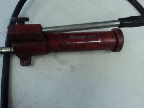 Snap on tools single stage hydraulic hand pump for sale