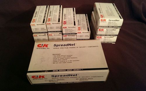 Spreadnet C&amp;K  SN970, SN971, SN930-Door, SN913-I/O Interface, SN912-RCV bulk lot