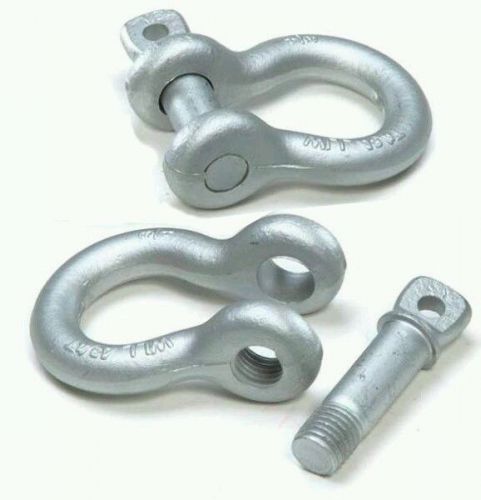 2(two) 1/2&#034; D Ring clevis shackles