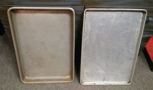 2 Bakery/ Industrial sized baking pans