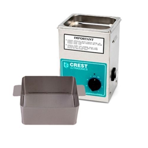 Crest cp200t ultrasonic cleaner w/ perforated basket-analog timer for sale