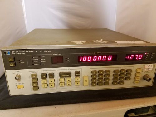 HP 8656A Signal Generator 0.1-990 MHz  W/ OPT 001