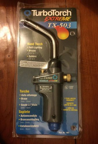 TurboTorch Extreme TX-503 Self Lighting Hand Torch New