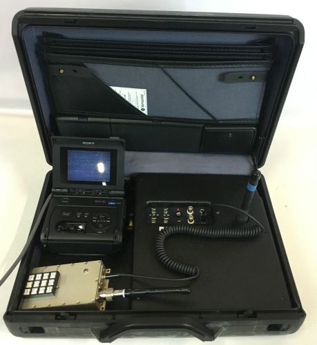 TRON TEK LAW ENFORCEMENT Wireless Video Receiver Police Surveilance SONY GV-S50
