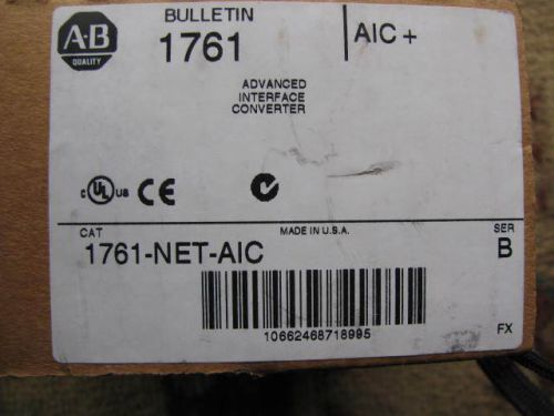 Allen-Bradley 1761-net-aic advanced interface converter new in the box