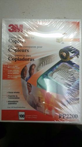 3M TRANSPARENCY FILM PP 2500 100 Sheets REPLACES 3M 686/688 &amp; SCOTCH 501/503