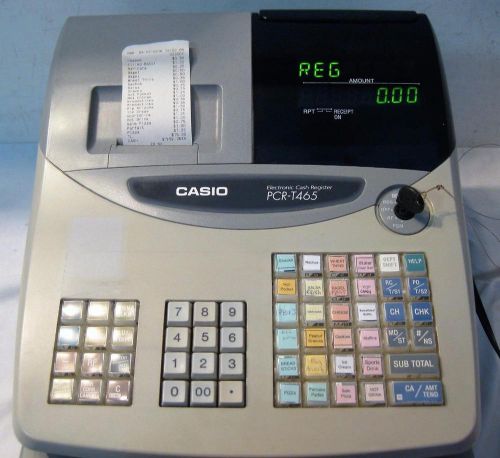 Casio Electronic Cash Register PCR-T465