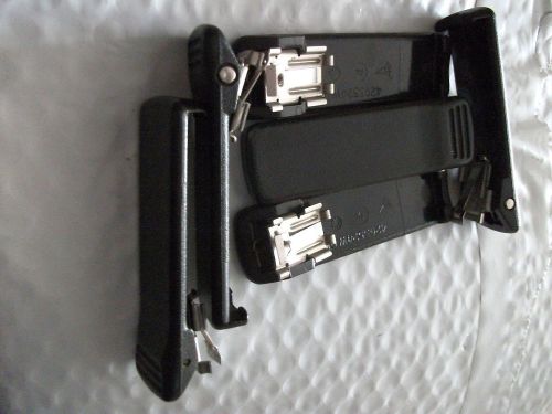 Motorola belt clips ht1250 ht1550 ht1000 mt1000 mts2000  ( 6 pcs )    ( 122915 ) for sale