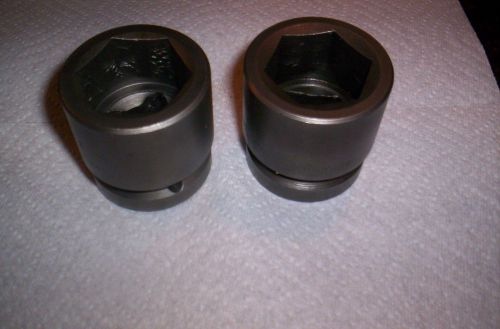 2 &#034;new&#034; apex  heavy duty impact sockets 1 1/2&#034; and 1 7/16&#034;  1&#034;  drive for sale