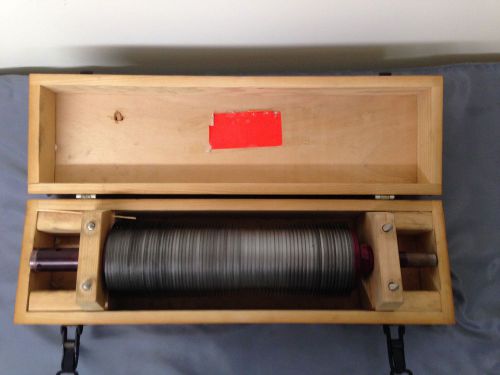 Vintage comet fur cutting machine replacement cutting wheel and shaft for sale