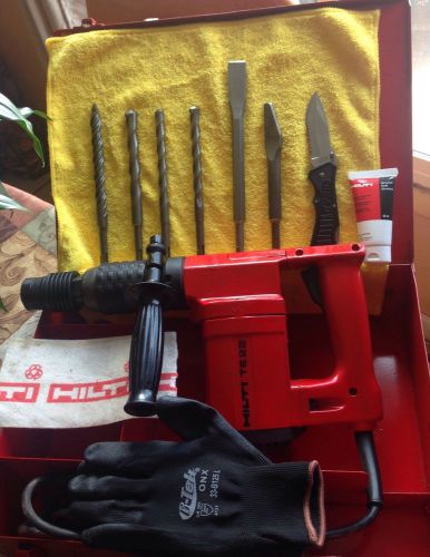 HILTI TE 22 DRILL,GREAT CONDITION, FREE EXTRAS, FAST SHIPPING-NO RESERVE-l@@k