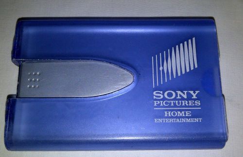 SONY PICTURES HOME ENTERTAINMENT BRANDED ID BUSINESS CARD HOLDER CASE