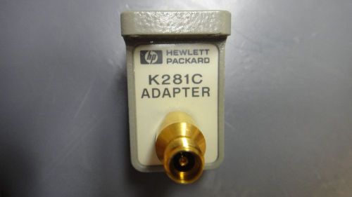HP K281C, 18-26GHz, 3.5mm. Waveguide to coaxial adapter