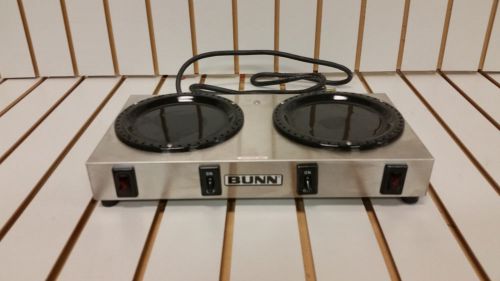 Bunn WX-2 two Warmer Coffee Pot Warmer - Brand New