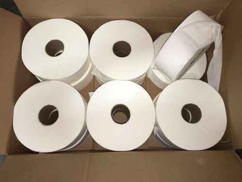Sanis by Cintas Jumbo Roll Toilet Tissue , 2-PLY, 800ft , White, 12 Rolls / Case