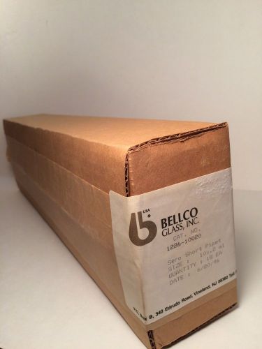 NEW SEALED Bellco Serological Short Pipet 10x.2ml 18 Per Box