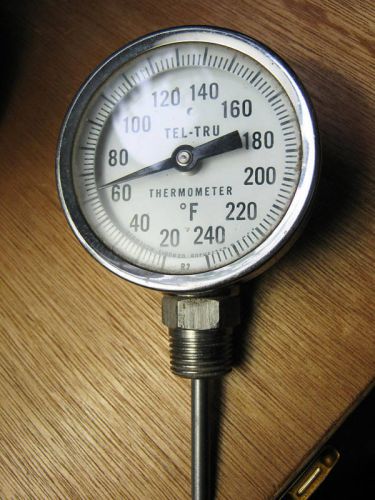 tel-thru thermometer 240 f max ,germanow.simon co.