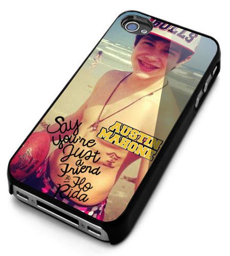 austin mahone Face Collection Case Cover Smartphone iPhone 4,5,6 Samsung Galaxy