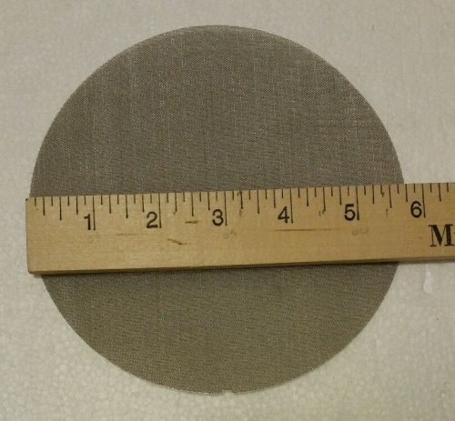 6 inch (5-3/4&#034; actual) diameter - 40 mesh - stainless steel screen