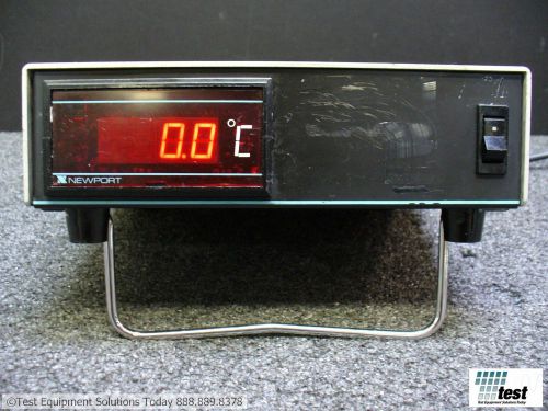 Newport 268 tc2 digital pyrometer thermometer  id #23999 test for sale