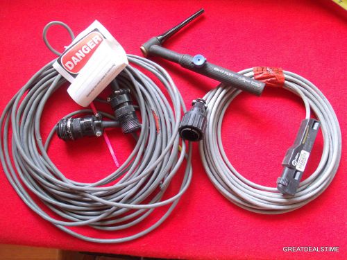 Miller/profax 50&#039;/welding pedal cable wire/ck17 flex/welding tig torch parts lot for sale